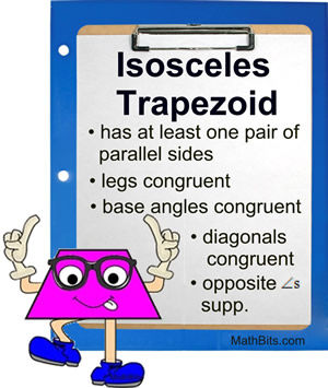 isosceles trapezoid