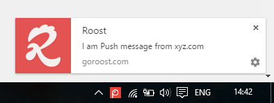 disable push notification in Chrome