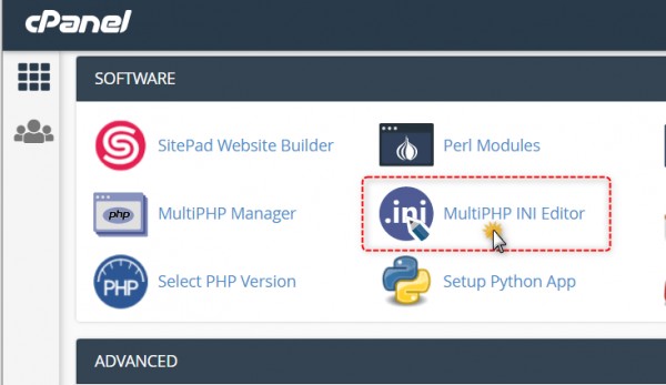 MultiPHP INI Editor