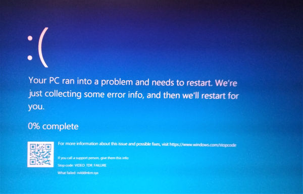 Windows 10 stopped working by showing Blue Screen of Death ...