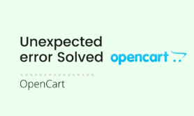 [Solved] OpenCart: Unexpected T_DOUBLE_ARROW error