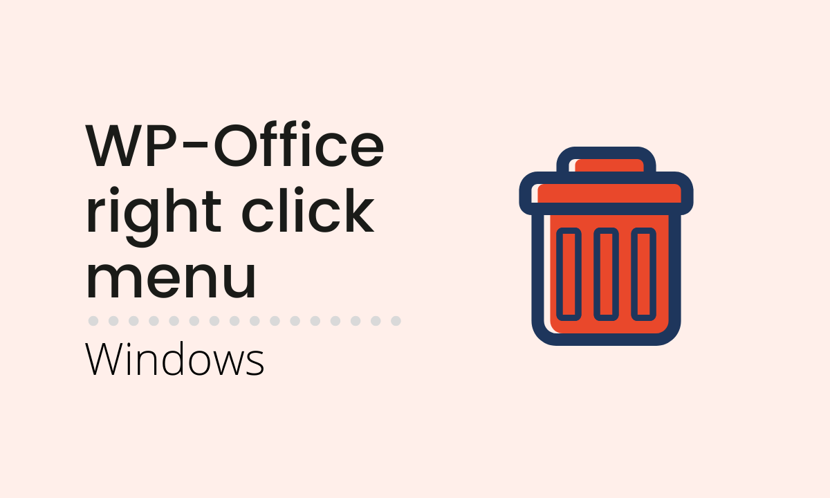 You are currently viewing 3 Proven Ways to Remove “Upload to WPS Office Cloud” from Right Click Context Menu