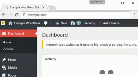 Prevent Autoptimize Cache getting too big 1 Autoptimize-cache