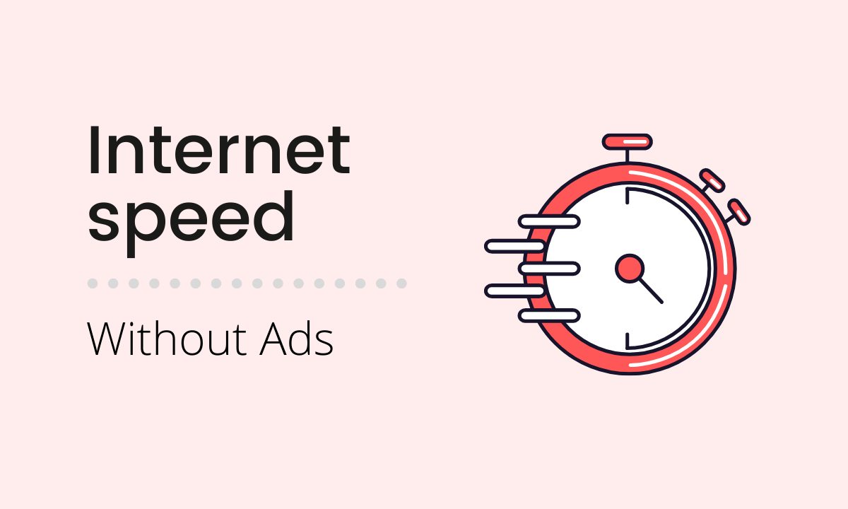 You are currently viewing Internet speed test without Ads
