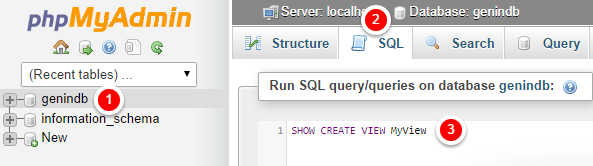 Edit-Update SQL View
